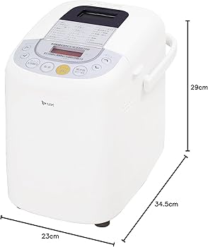 MK ホームベーカリー ふっくらパン屋さん HBK-101P パン切りナイフ付き Amazon | エムケー ホームベーカリー 【ふっくらパン屋さん】 1